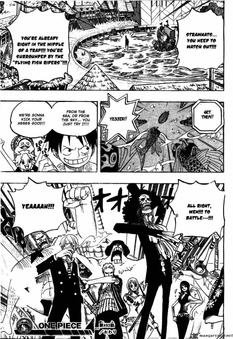 One Piece Chapter 492 - Page 20