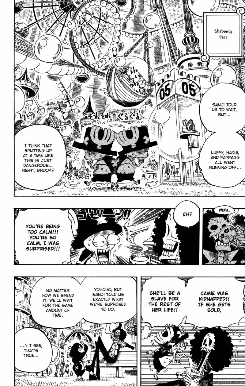 One Piece Chapter 500 - Page 4