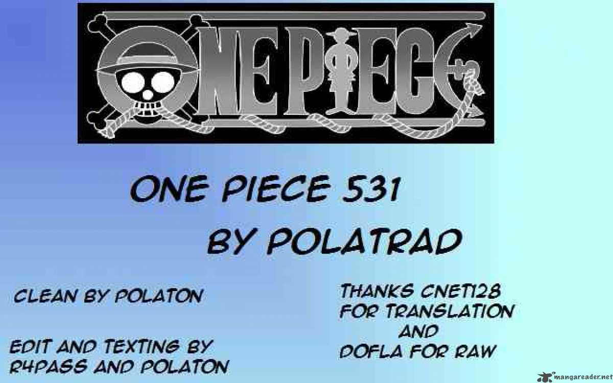 One Piece Chapter 531 - Page 18