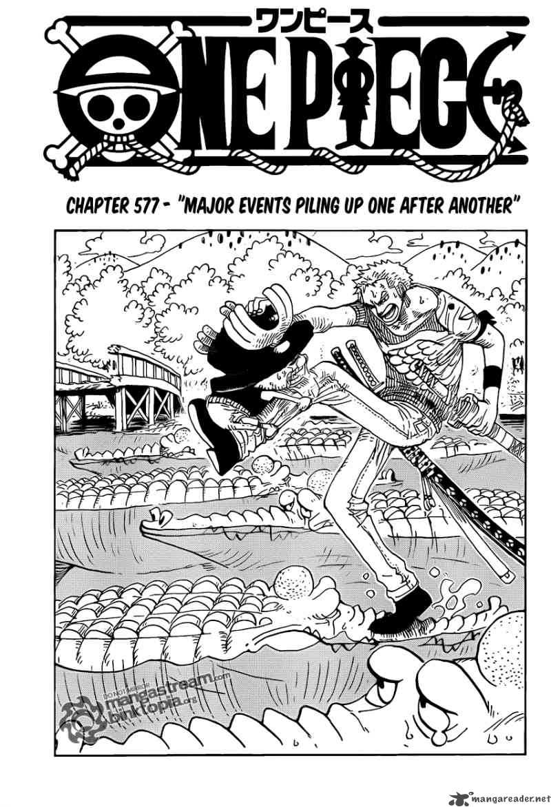 One Piece Chapter 577 - Page 1