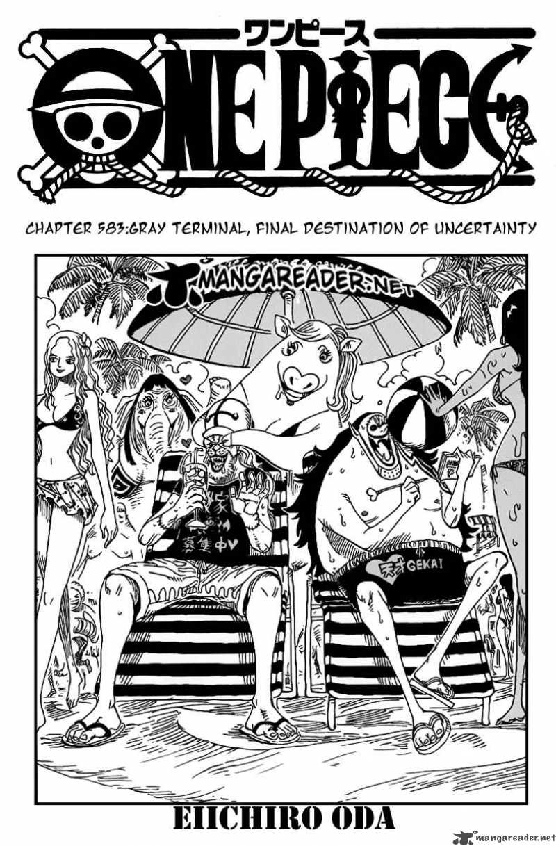 One Piece Chapter 583 - Page 2