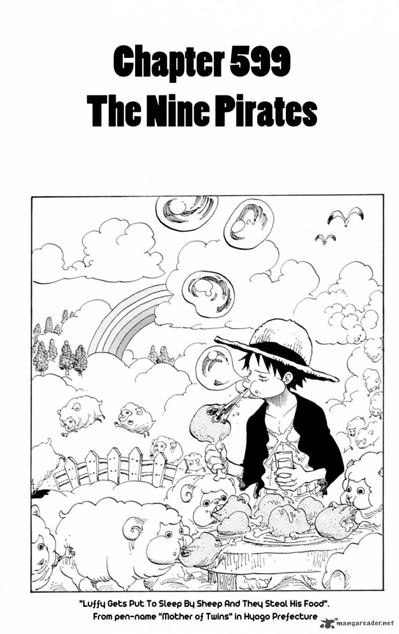 One Piece Chapter 599 - Page 1