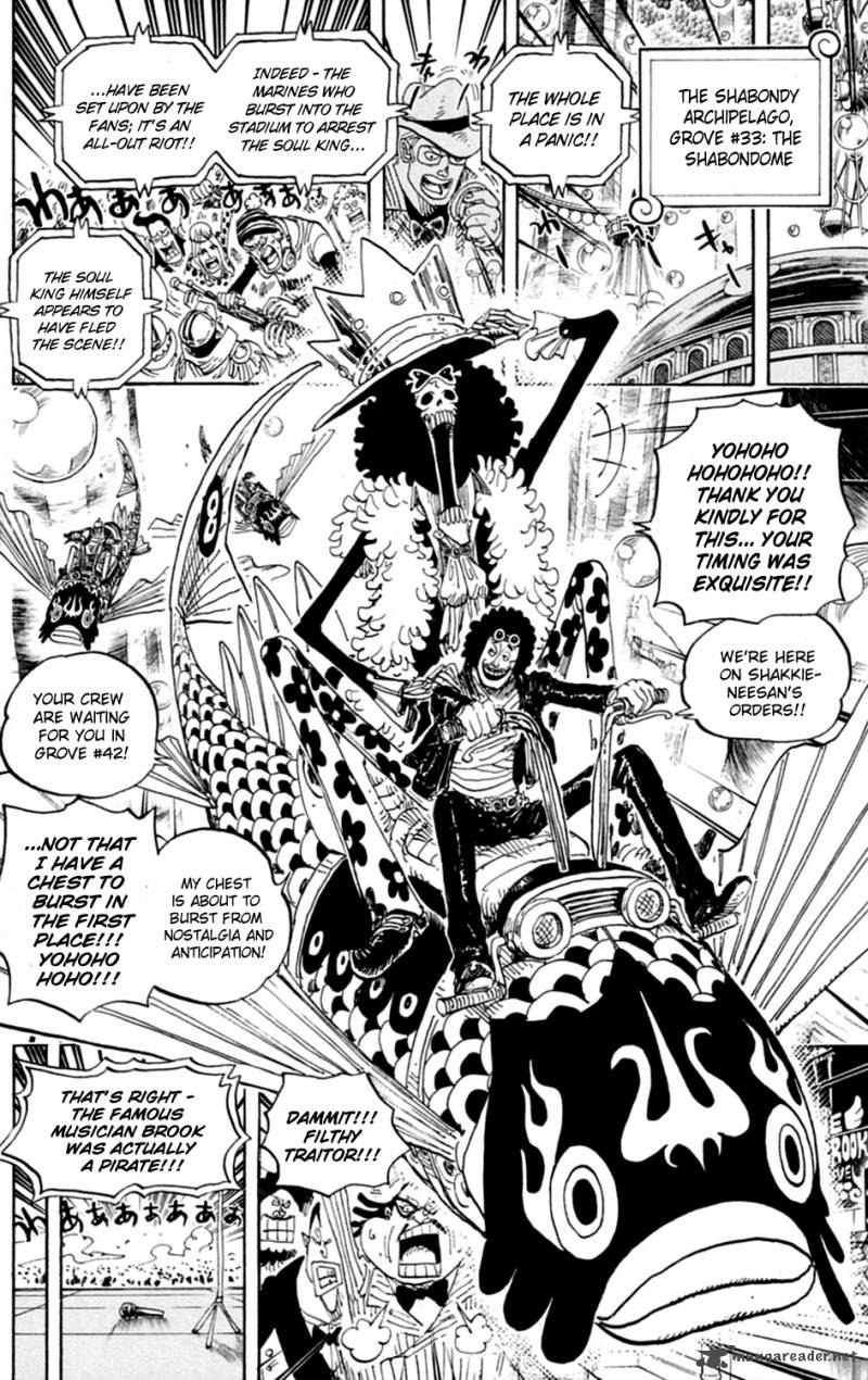 One Piece Chapter 601 - Page 2