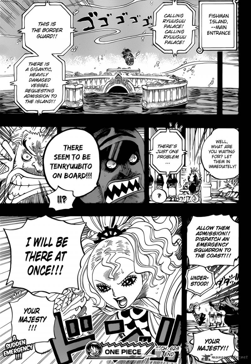 One Piece Chapter 624 - Page 17