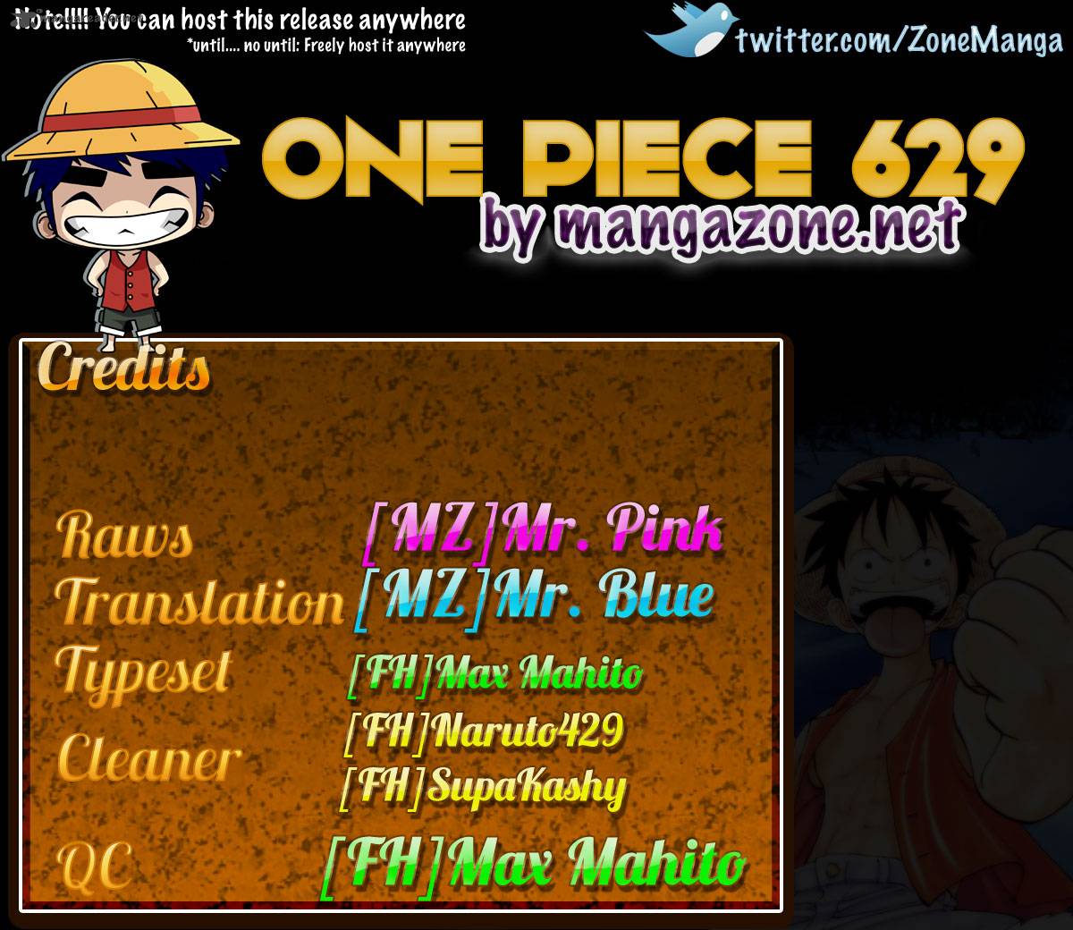 One Piece Chapter 629 - Page 19