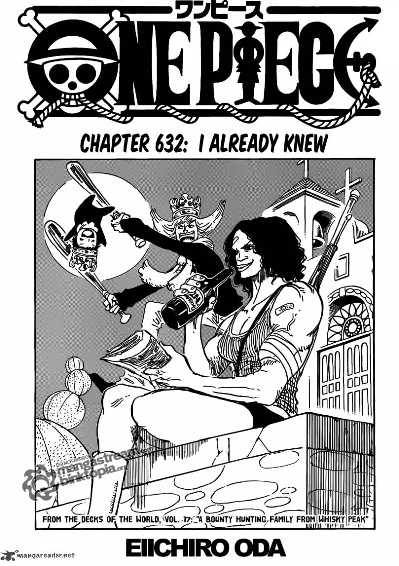 One Piece Chapter 632 - Page 1