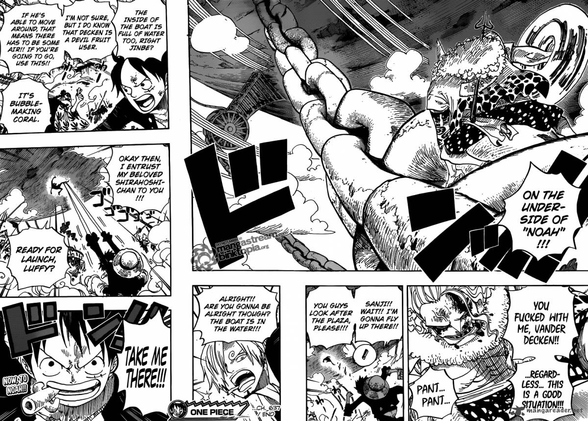 One Piece Chapter 637 - Page 17