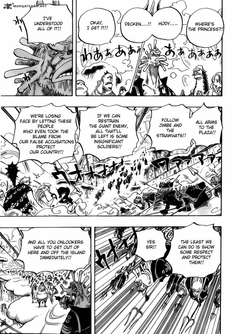 One Piece Chapter 642 - Page 9