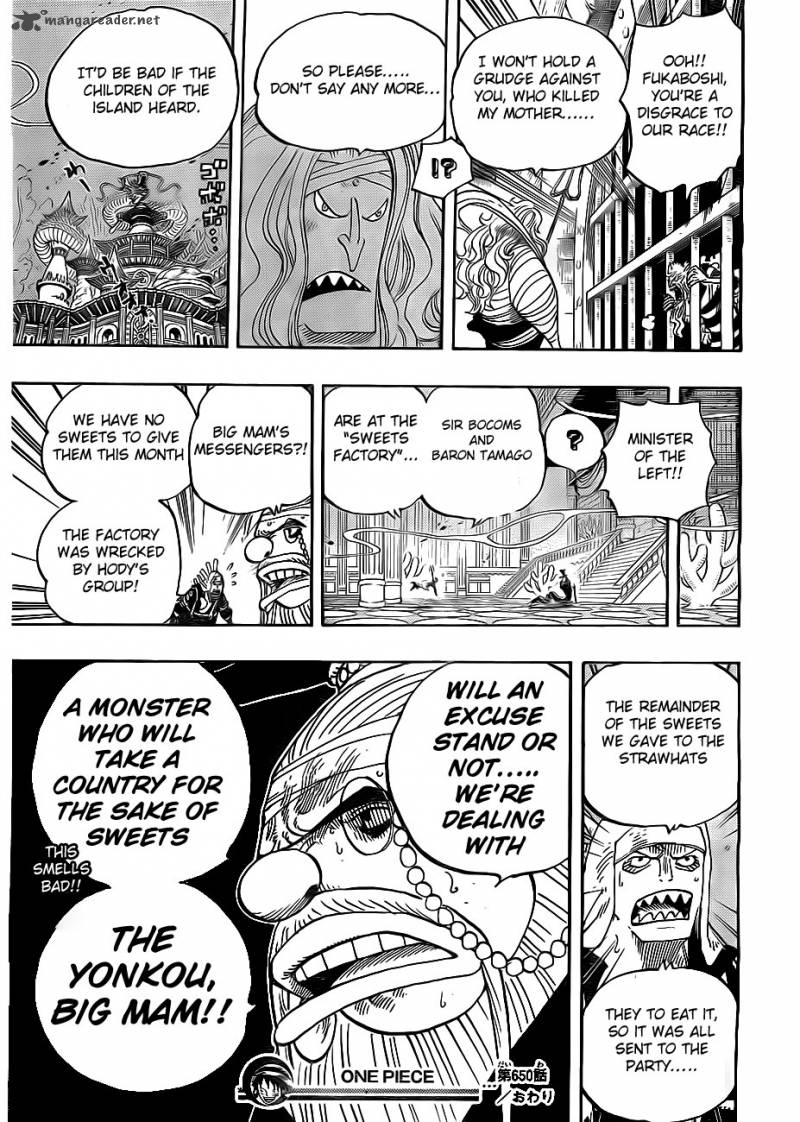 One Piece Chapter 650 - Page 17