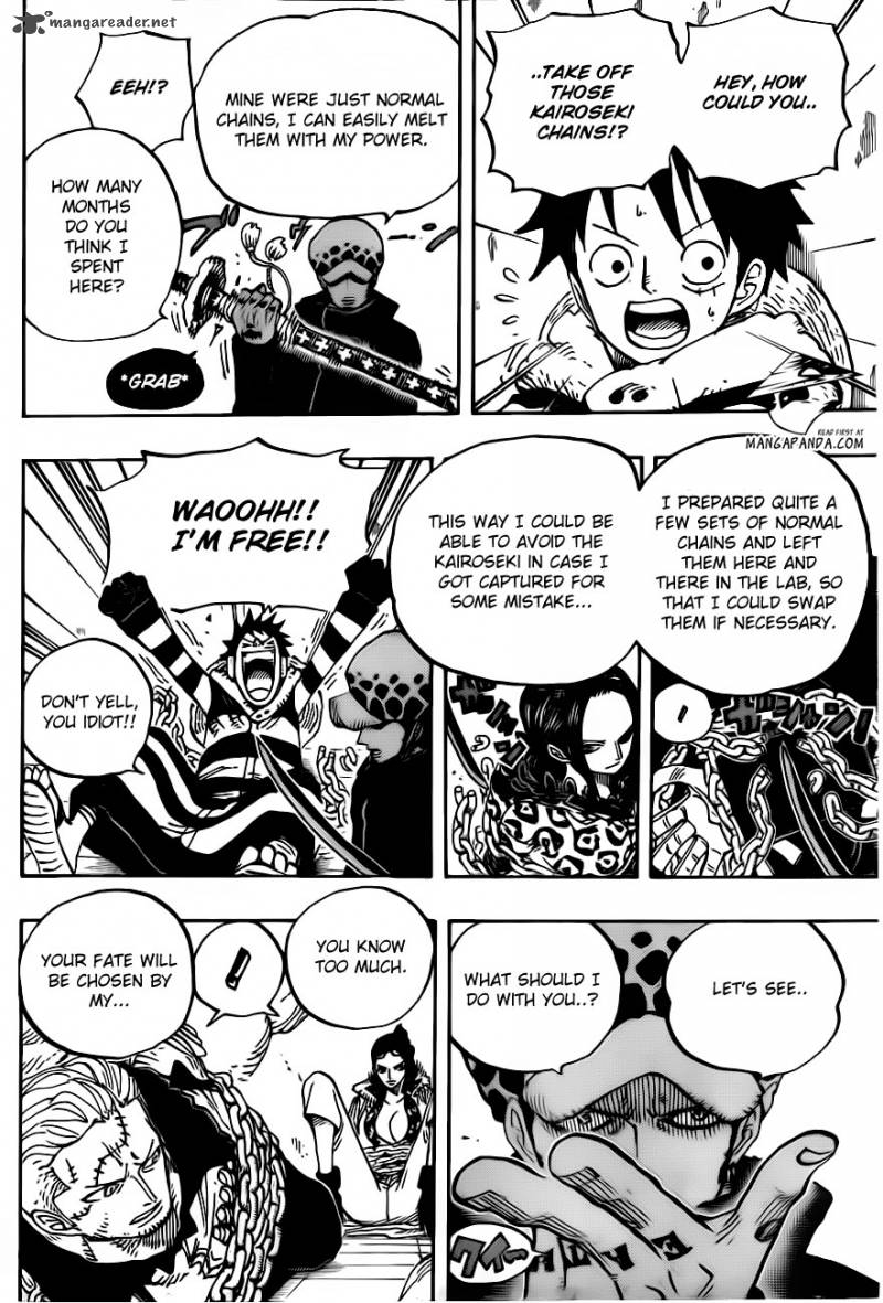 One Piece Chapter 677 - Page 9