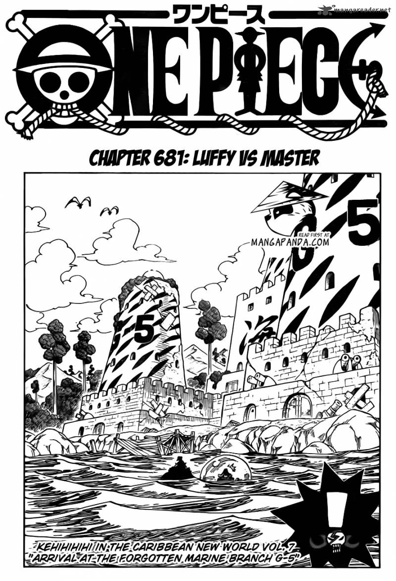 One Piece Chapter 681 - Page 1