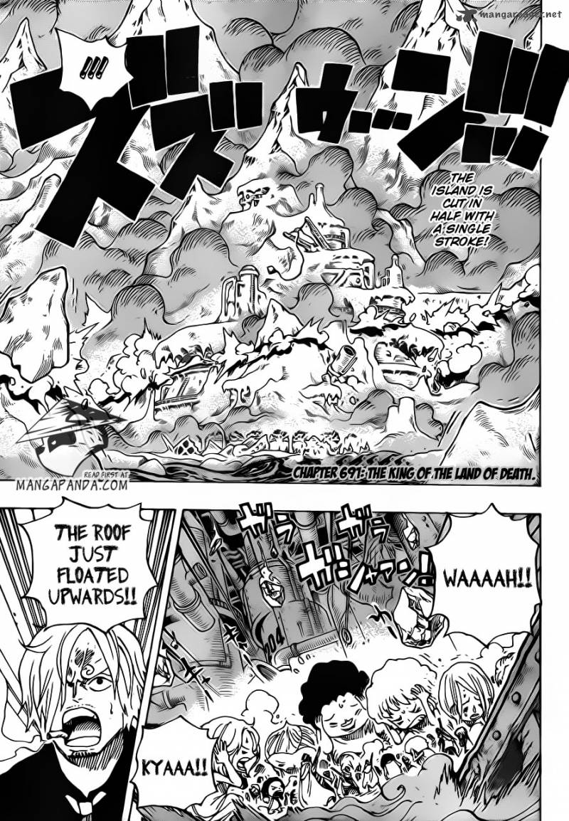 One Piece Chapter 691 - Page 3