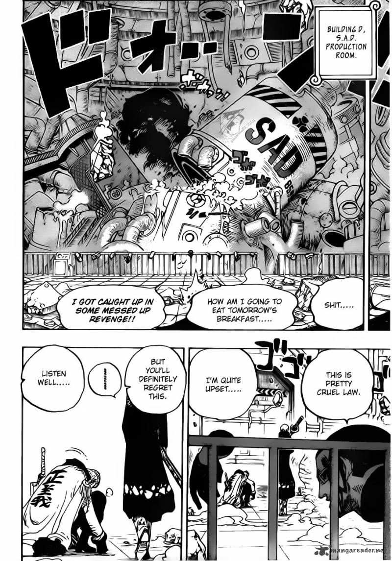 One Piece Chapter 691 - Page 6