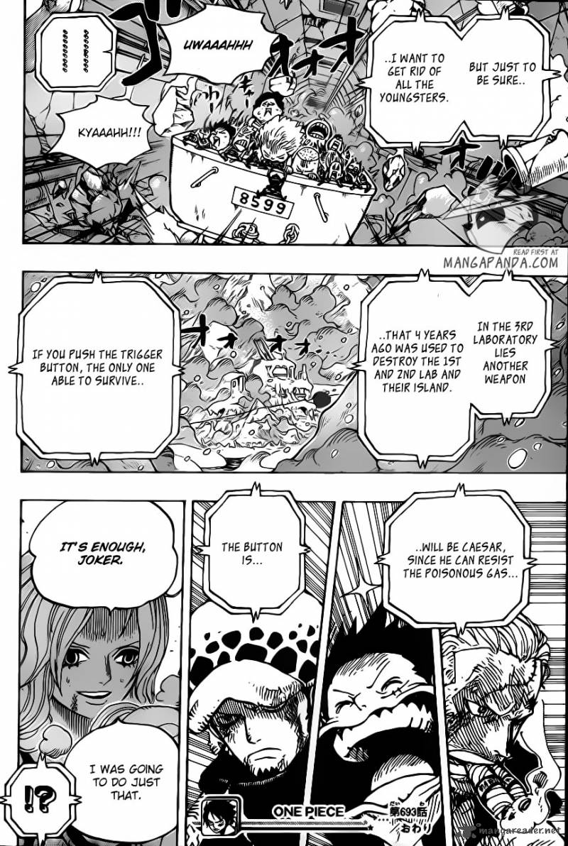 One Piece Chapter 693 - Page 18