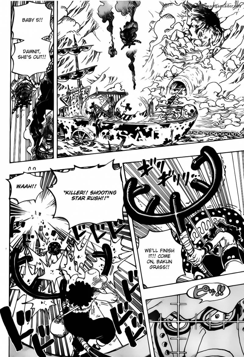 One Piece Chapter 695 - Page 16