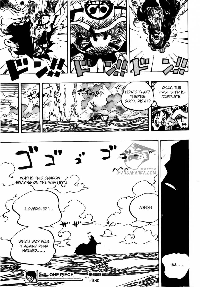 One Piece Chapter 695 - Page 19