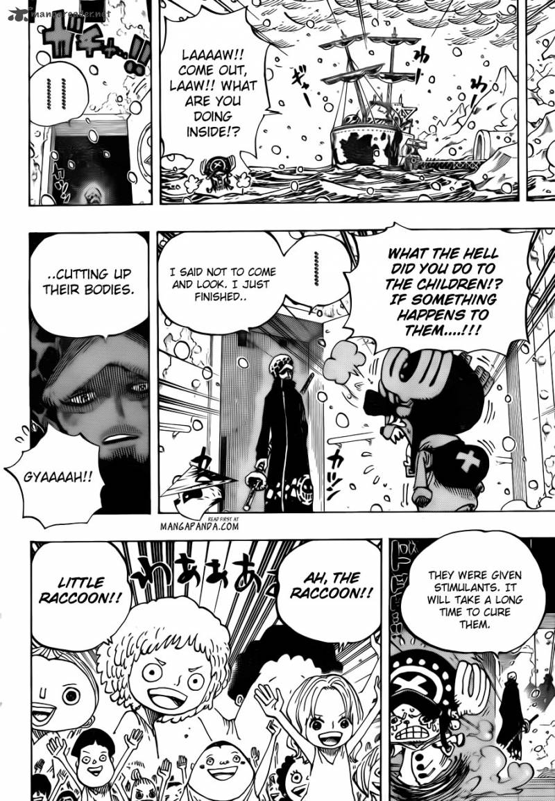 One Piece Chapter 696 - Page 10