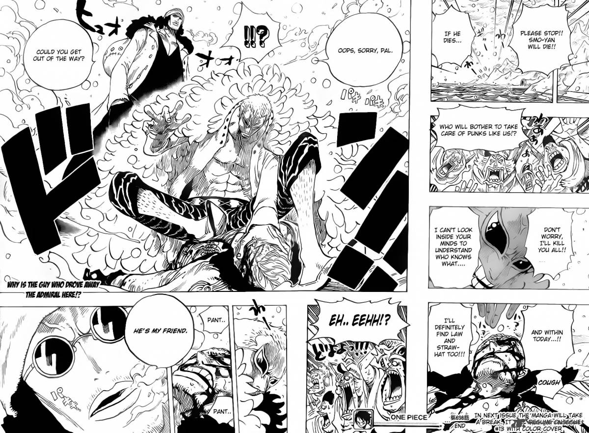 One Piece Chapter 698 - Page 20