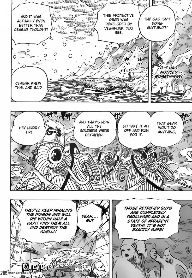 One Piece Chapter 698 - Page 4