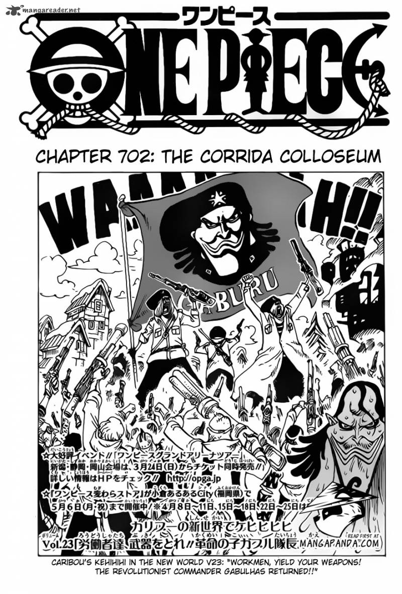 One Piece Chapter 702 - Page 3