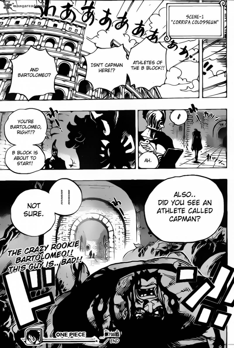 One Piece Chapter 705 - Page 20