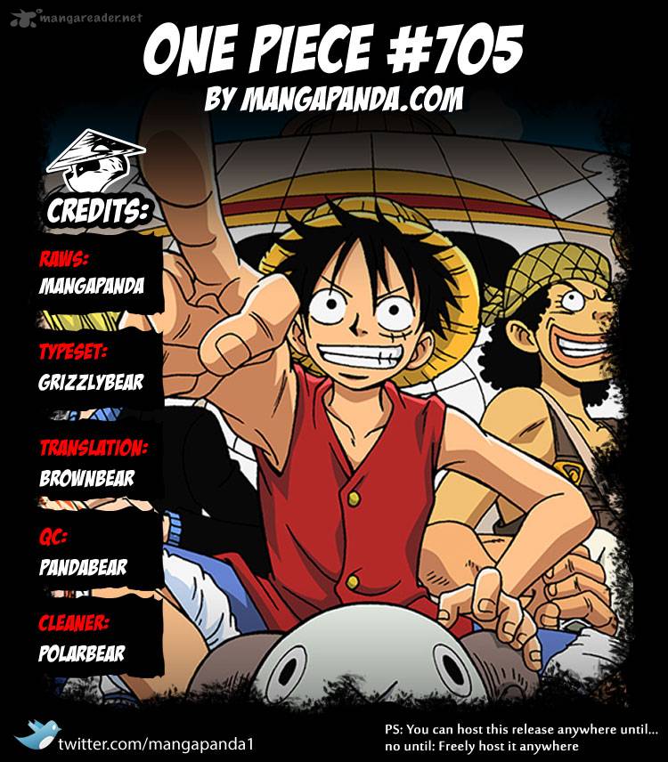 One Piece Chapter 705 - Page 23