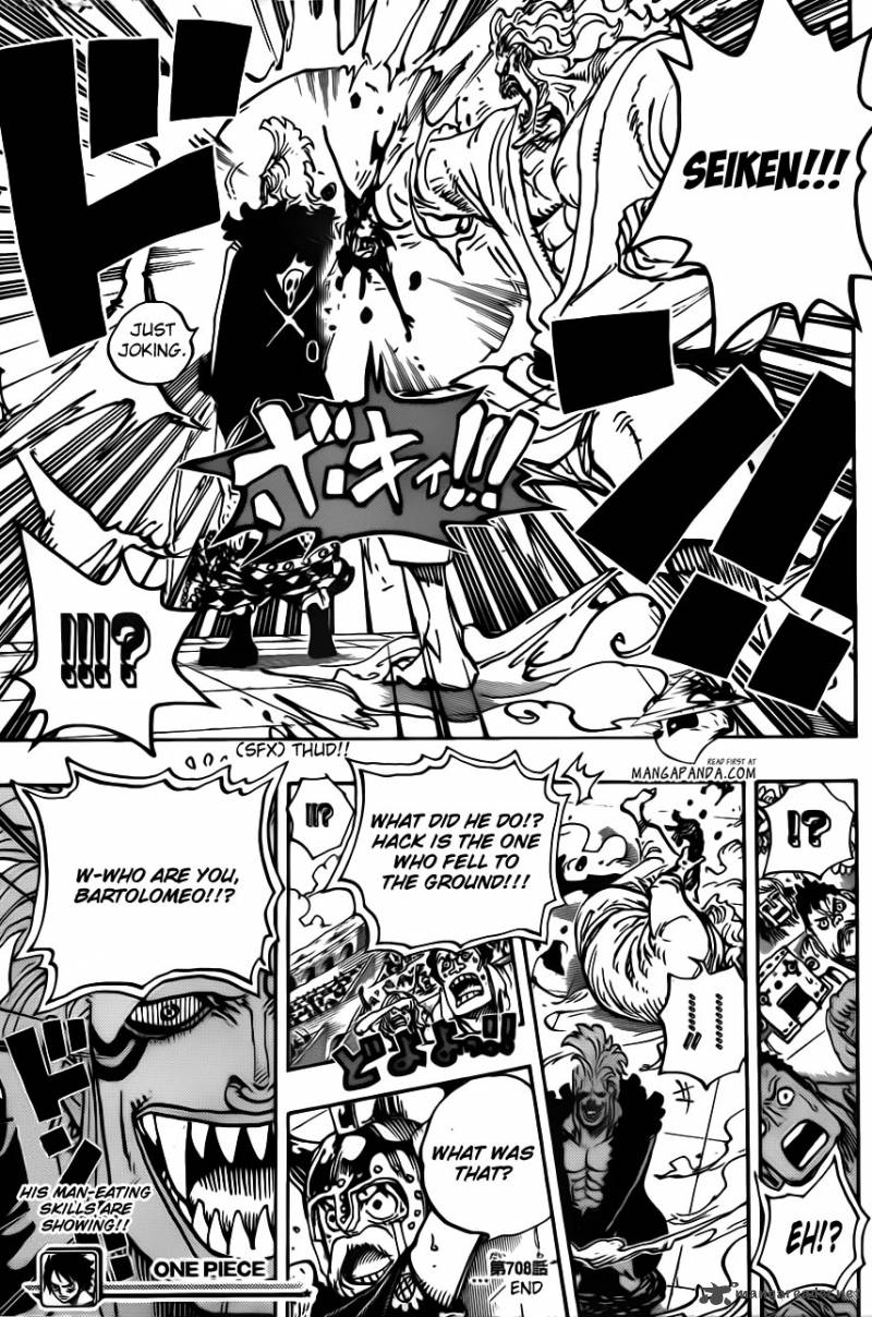 One Piece Chapter 708 - Page 17