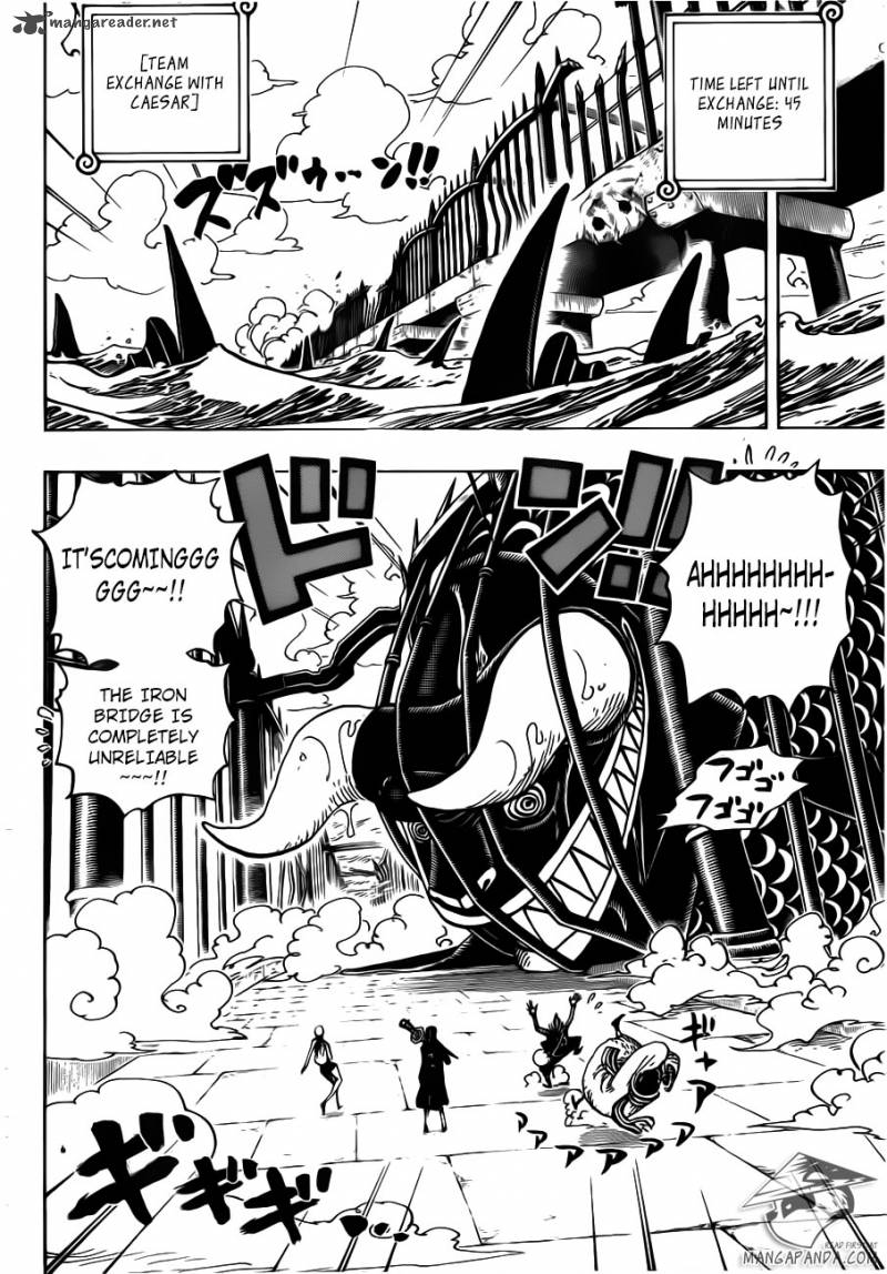 One Piece Chapter 710 - Page 4