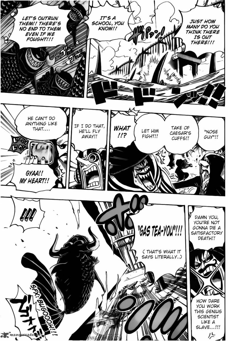 One Piece Chapter 710 - Page 7