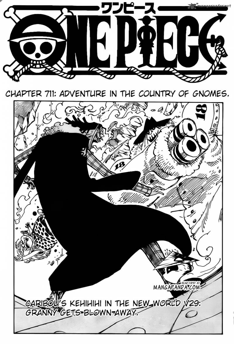 One Piece Chapter 711 - Page 3