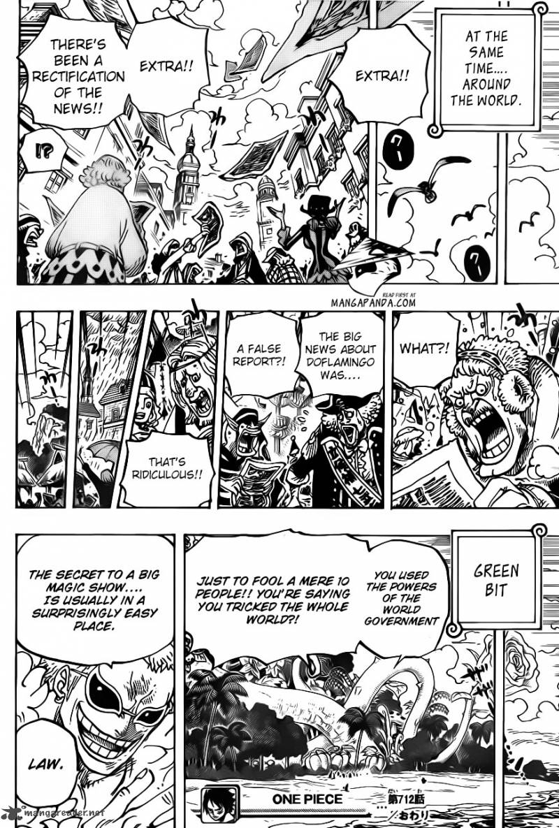 One Piece Chapter 712 - Page 18