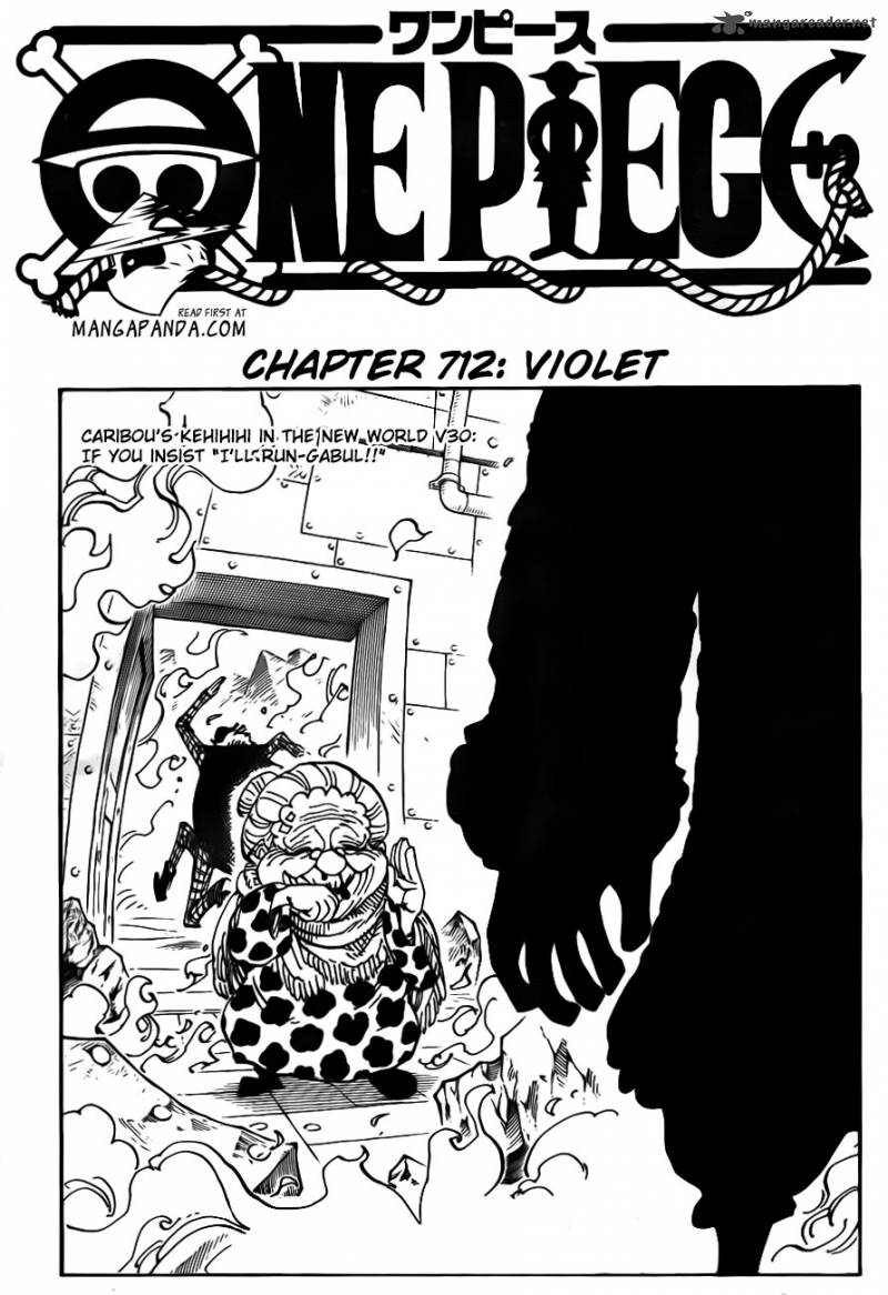 One Piece Chapter 712 - Page 2