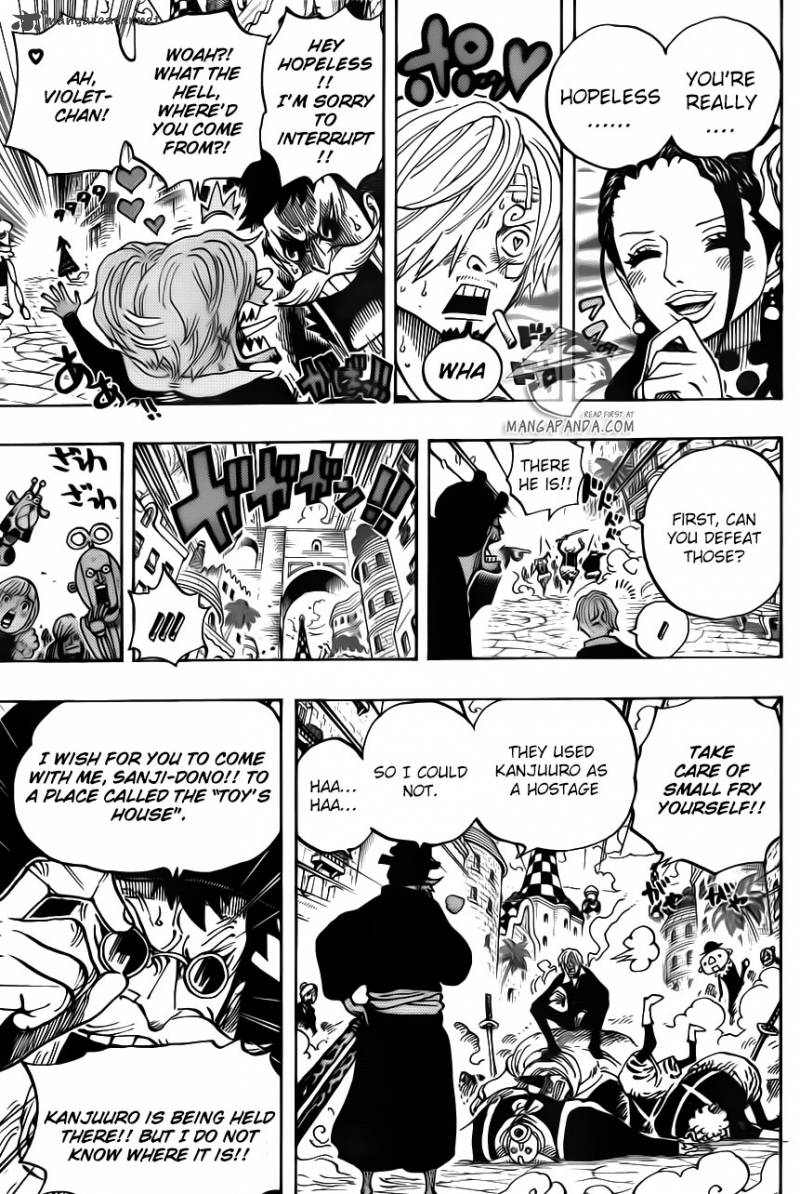 One Piece Chapter 713 - Page 16