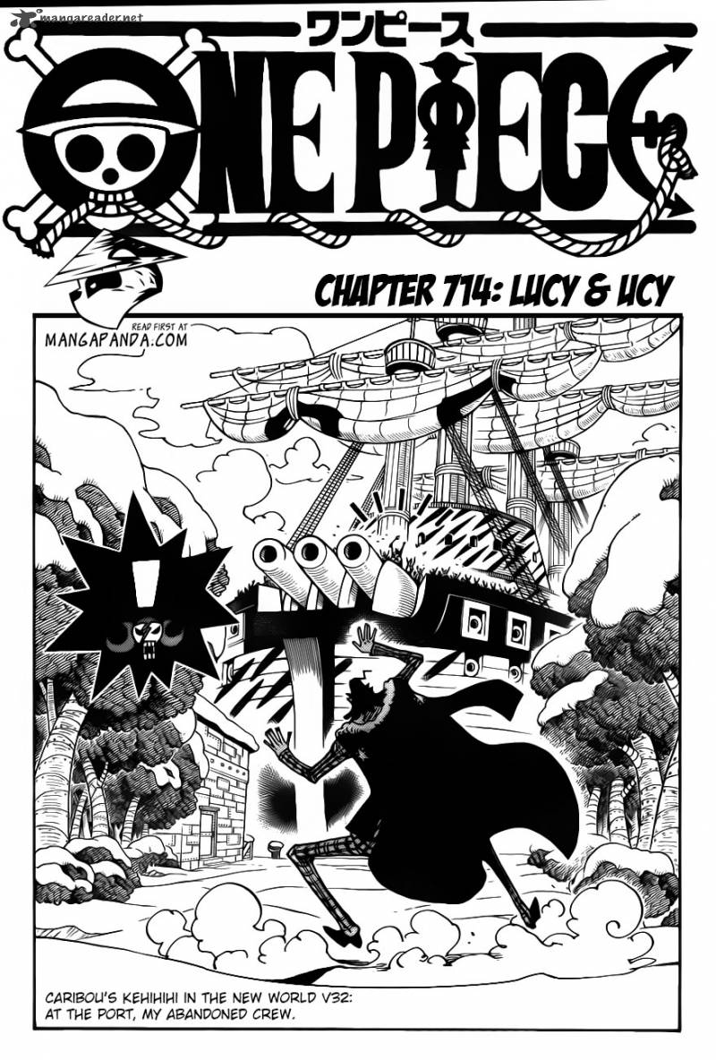 One Piece Chapter 714 - Page 3