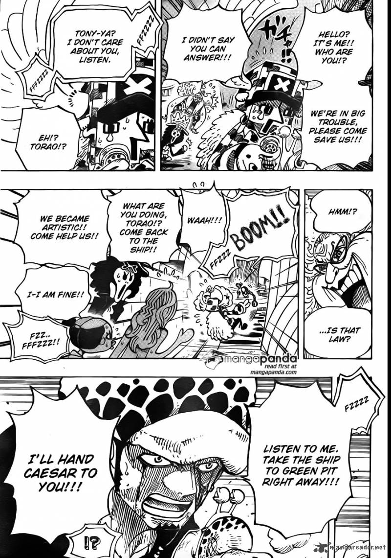 One Piece Chapter 718 - Page 15