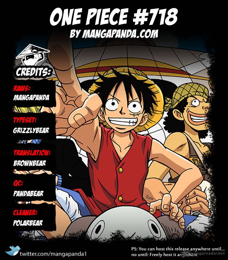 One Piece Chapter 718 - Page 21