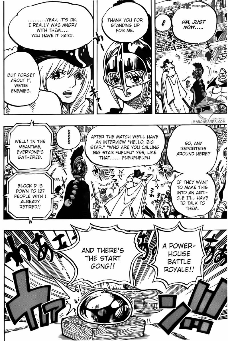 One Piece Chapter 722 - Page 10