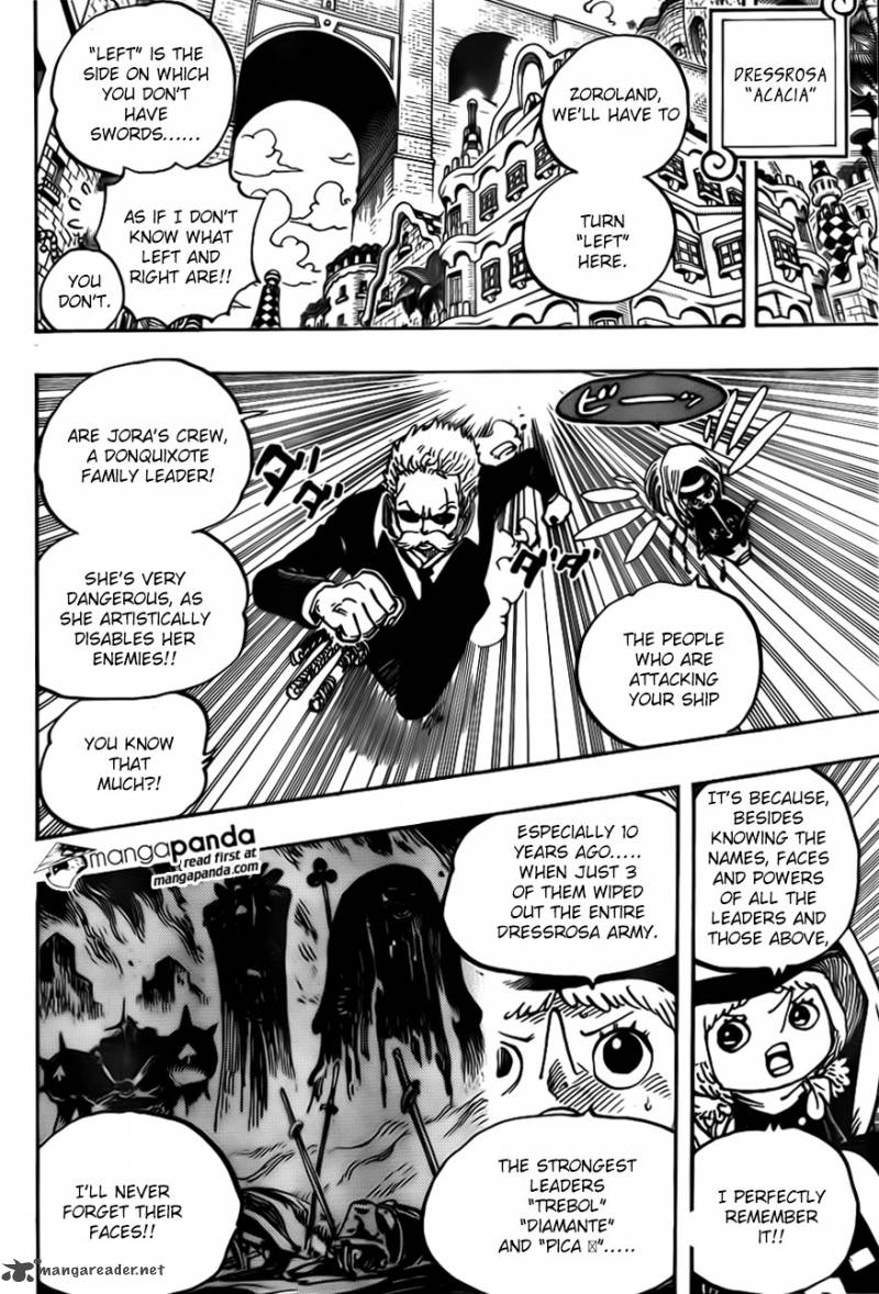 One Piece Chapter 722 - Page 13