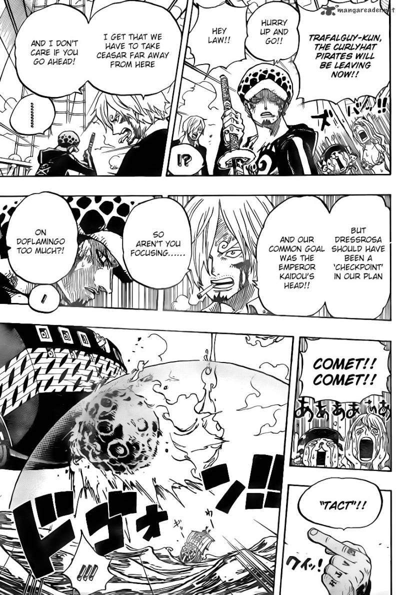 One Piece Chapter 724 - Page 15