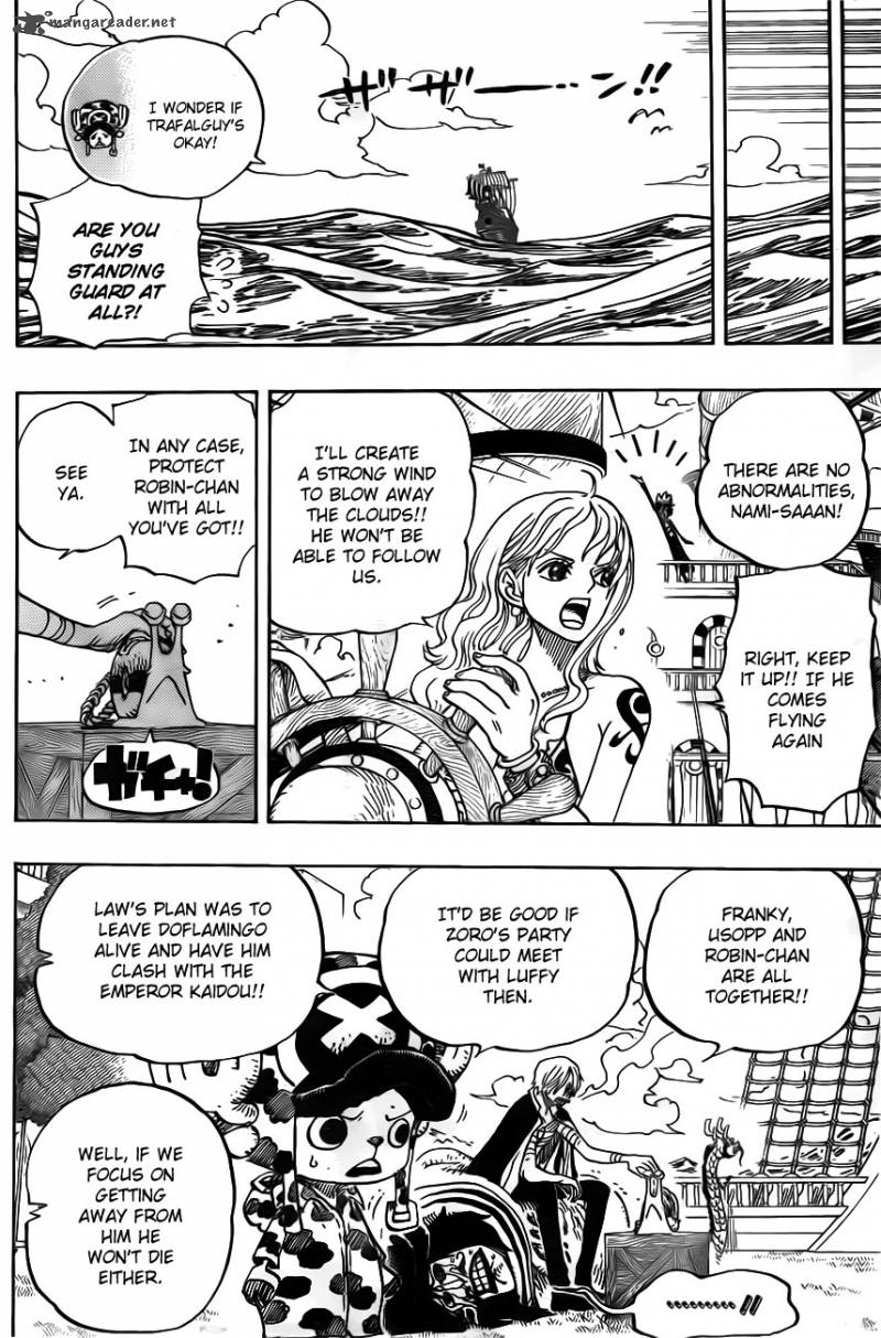 One Piece Chapter 725 - Page 6