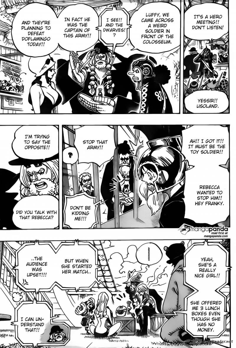 One Piece Chapter 729 - Page 13