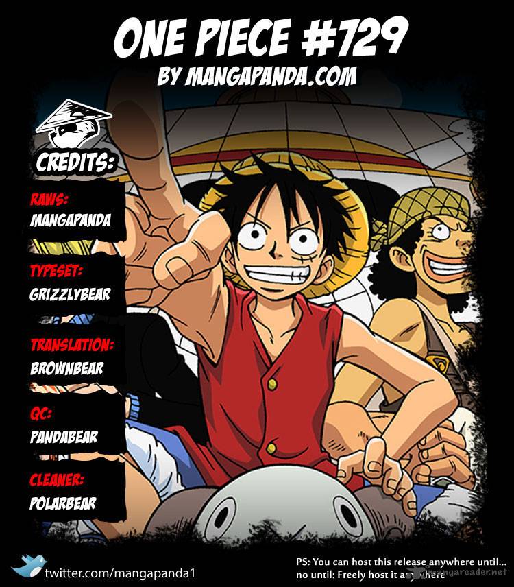 One Piece Chapter 729 - Page 21