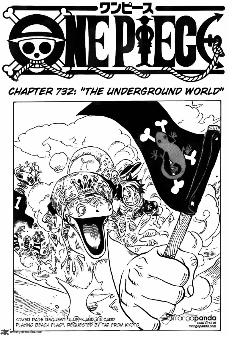 One Piece Chapter 732 - Page 3