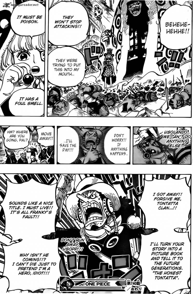 One Piece Chapter 740 - Page 21