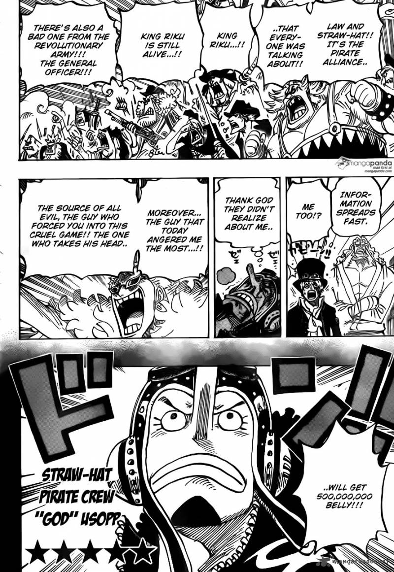 One Piece Chapter 746 - Page 11