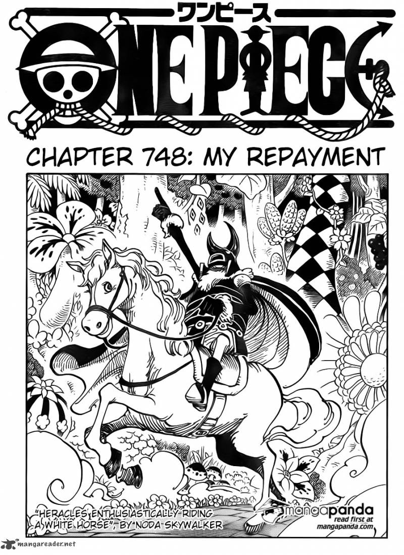 One Piece Chapter 748 - Page 3