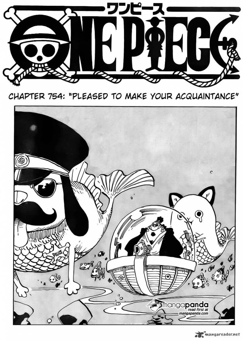 One Piece Chapter 754 - Page 3