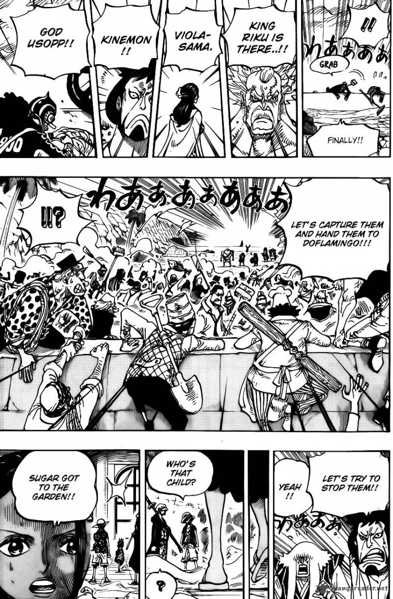 One Piece Chapter 758 - Page 11