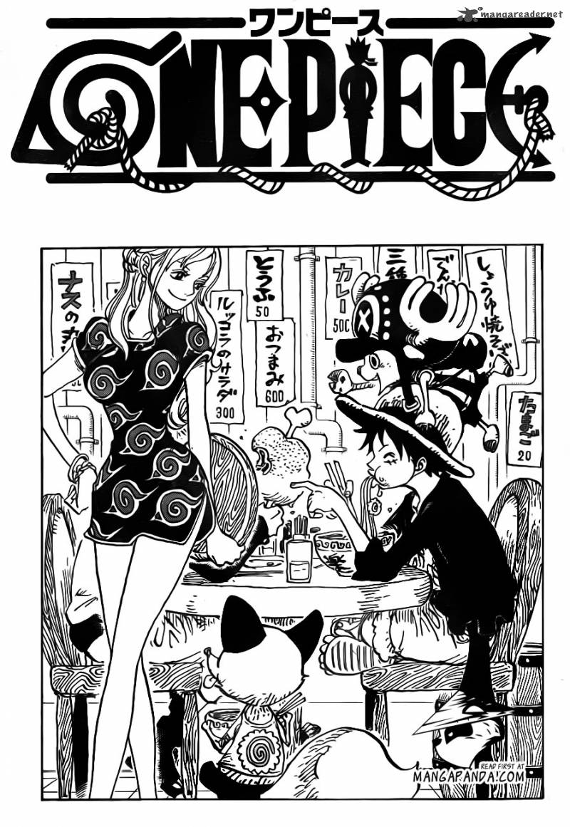 One Piece Chapter 766 - Page 1