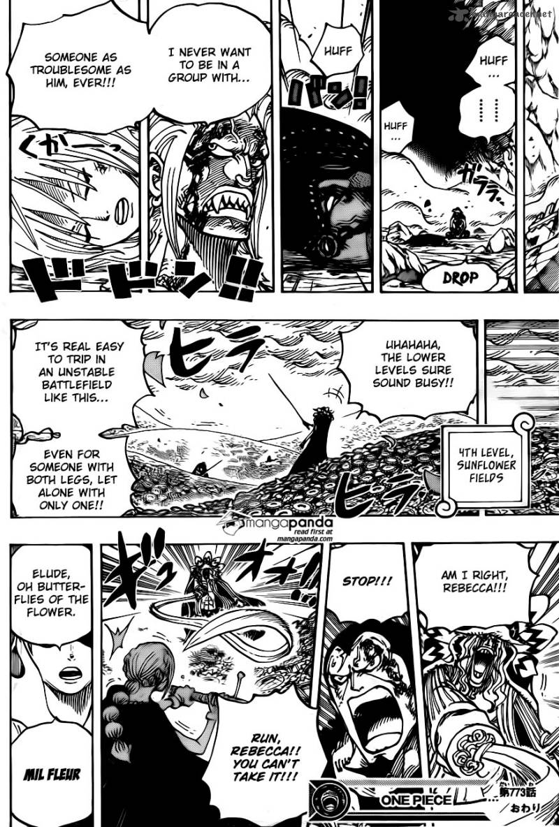 One Piece Chapter 773 - Page 16